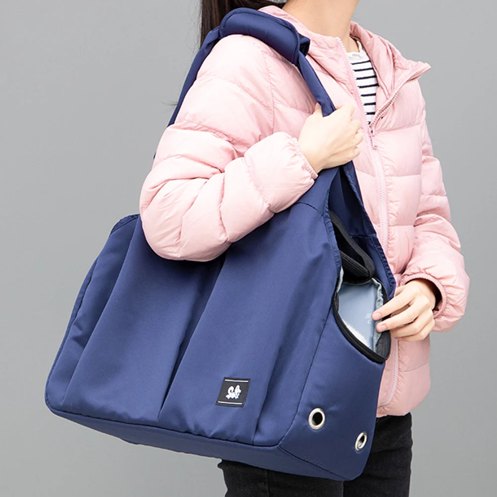 Breathable Cat Carrier Bag Cats Transporter Bag Portable Puppy Shoulder Bags Travel Pet Carrier for Cat Dog Pets Handbag